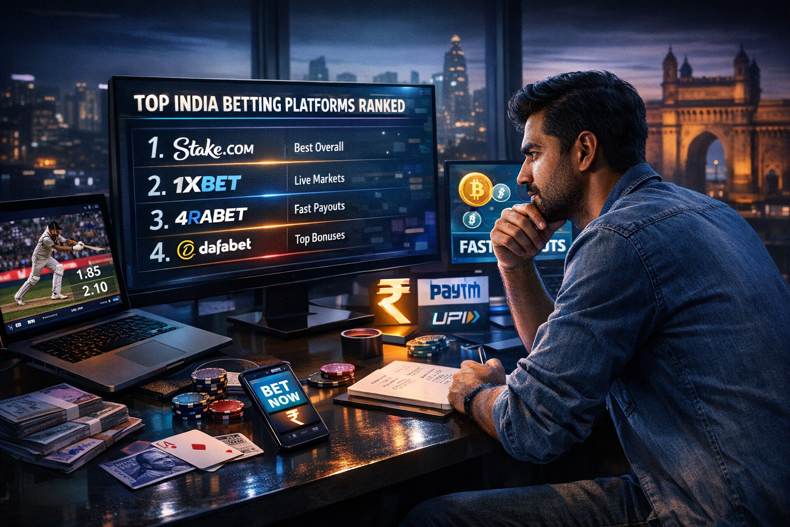 Experts Rank India's Leading Online Betting Platforms for Key Features